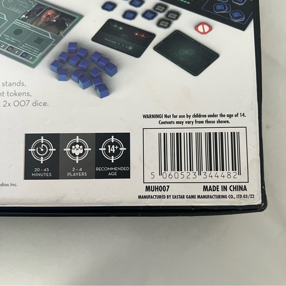 Spectre 007 JAMES BOND Board Game Strategy Challenging New In Box 2-4 Players - Picture 11 of 11